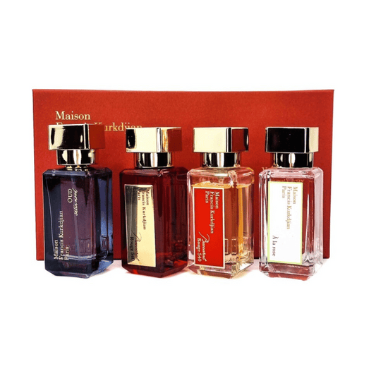 Set Exclusiv de Parfumuri de Lux - Baccarat Rouge 540 și Oud Satin Mood (4 x 35 ml)